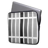 Silver Gray Hues Laptopschutzhülle (Vorderseite Links)