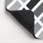 Silver Gray Hues Mousepad (Ecke)