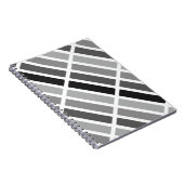 Silver Gray Hues Notizblock (Rechte Seite)