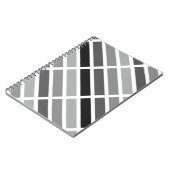 Silver Gray Hues Notizblock (Linke Seite)