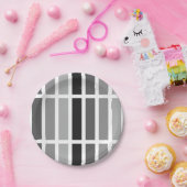 Silver Gray Hues Pappteller (Party)