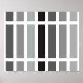 Silver Gray Hues Poster (Vorne)