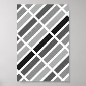 Silver Gray Hues Poster (Vorne)