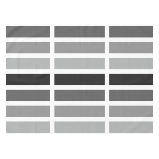 Silver Gray Hues Tischdecke (Vorderseite (Horizontal))