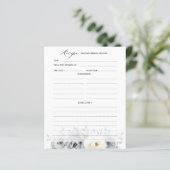 Silver Gray Ivory Floral Boho Brautparty Rezept (Stehend Vorderseite)