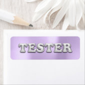 Silver Gray Lila 3D Tester Sample Contaners (Insitu)