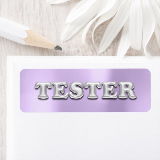 Silver Gray Lila 3D Tester Sample Contaners (Insitu)