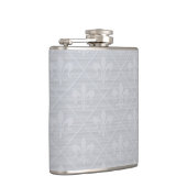 Silver Gray Lilie Pocket Flask Flachmann (Rechts)