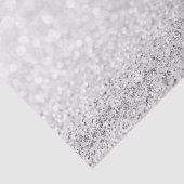 Silver Gray Minimal Glitzer Delikate White Girly Seidenpapier (Ausschnitt)