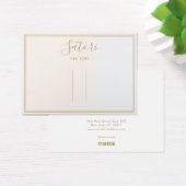 Silver Gray Ombre Script Haaraccessoires Display (Schreibtisch)