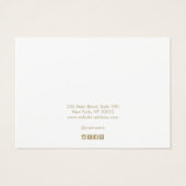 Silver Gray Ombre Script Haaraccessoires Display (Rückseite)