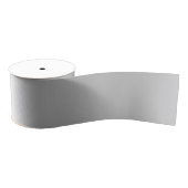Silver Gray Ribbon Bow Weihnachten Ripsband (Spule)
