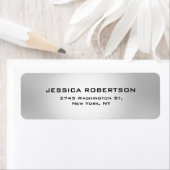 Silver Gray Schlicht Elegant Modernes Design (Insitu)