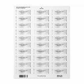 Silver Gray Schlicht Elegant Modernes Design (Vorne)