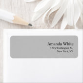 Silver Gray Schlicht Elegante Minimalistisch Moder (Insitu)