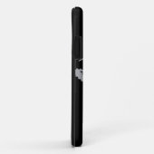 Silver Gray Snowmobiler Case-Mate iPhone Hülle (Hinten/Rechts)