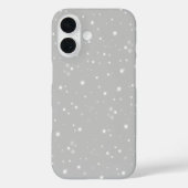 Silver Gray Starlight Case-Mate iPhone Hülle (Rückseite)