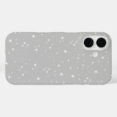 Silver Gray Starlight Case-Mate iPhone Hülle (Rückseite (Horizontal))