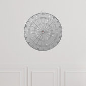 Silver Gray Starlight Dartscheibe