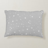 Silver Gray Starlight Dekokissen (Rückseite)