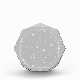 Silver Gray Starlight Fotoblock