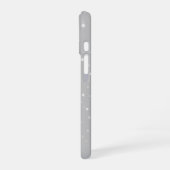 Silver Gray Starlight iPhone 16 Hülle (Linke Seite)