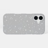 Silver Gray Starlight iPhone 16 Hülle (Rückseite (Horizontal))