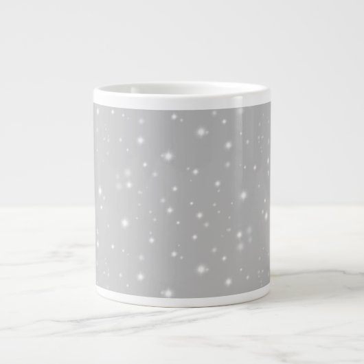 Silver Gray Starlight Jumbo-Tasse (Vorderseite)