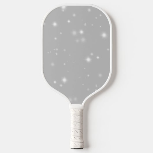 Silver Gray Starlight Pickleball Schläger (Vorderseite)