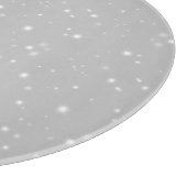 Silver Gray Starlight Schneidebrett (Ecke)