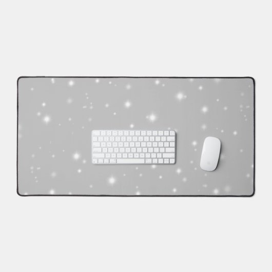 Silver Gray Starlight Schreibtischunterlage (Tastatur & Maus)