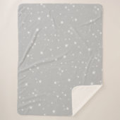 Silver Gray Starlight Sherpadecke (Vorderseite)
