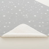 Silver Gray Starlight Sherpadecke (3/4)