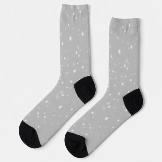 Silver Gray Starlight Socken (Linkes Detail)