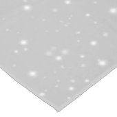 Silver Gray Starlight Tischdecke (Schrägansicht)