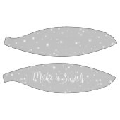 Silver Gray Starlight Wish Pub Basketball (Panele)