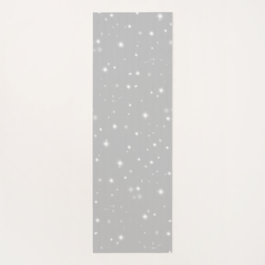 Silver Gray Starlight Yogamatte (Rückseite)
