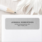 Silver Gray Texture Schlicht Elegant Modernes Tren (Insitu)