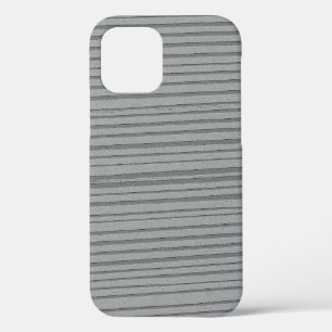 Silver Gray Unique Modern Stripmuster Case-Mate iPhone Hülle