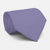 Silver Gray Violet Neck Tie Krawatte (Gerollt)