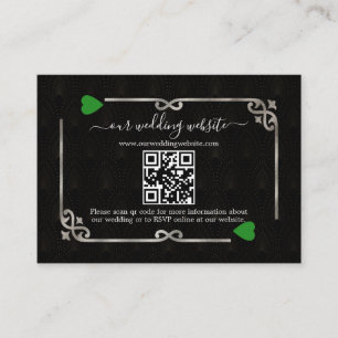 Silver Green QR Parco Tassino Casino Begleitkarte