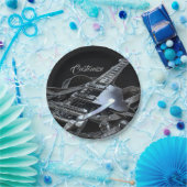 Silver Grey Electric Gitarren Paper Teller (Party)