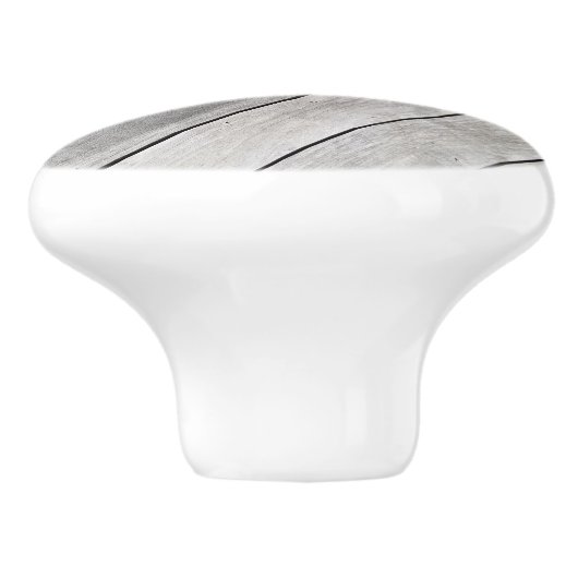 Silver Grey Wooden Deck Boards Keramikknauf (Seitenansicht)