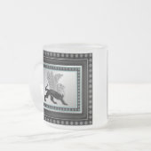 Silver Griffin Mattglastasse (Vorderseite Links)