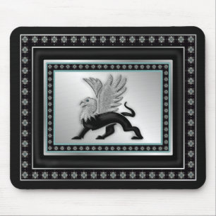 Silver Griffin Mousepad