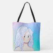 Silver Hair Beauty Tasche (Rückseite)