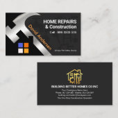 Silver Hammer Roof Handyman Visitenkarte (Vorne/Hinten)