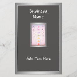 Silver Healing Hands Holistic Template Flyer