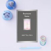 Silver Healing Hands Holistic Template Flyer (Einzeln)