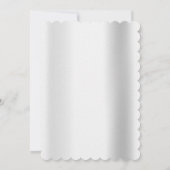 Silver High Heels, Dress, Champagner Blue 50. Einladung (Rückseite)